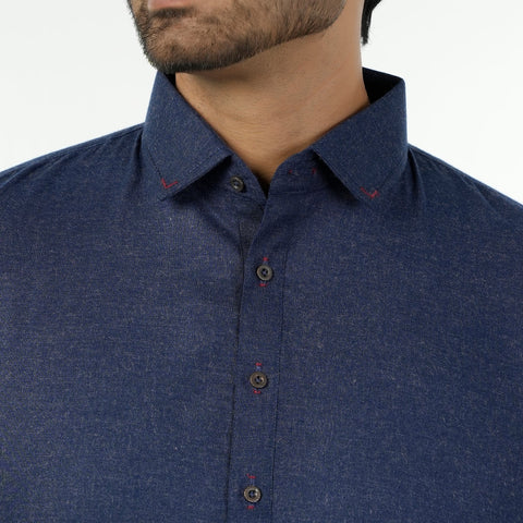Eminent Trim Fit Shalwar Kameez - Ink Blue, Men's Shalwar Kameez, Eminent, Chase Value
