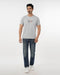 Eminent Men's Round Neck Half Sleeves T-Shirt - Ash Grey, Men's T-Shirts & Polos, Eminent, Chase Value