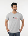 Eminent Men's Round Neck Half Sleeves T-Shirt - Ash Grey, Men's T-Shirts & Polos, Eminent, Chase Value