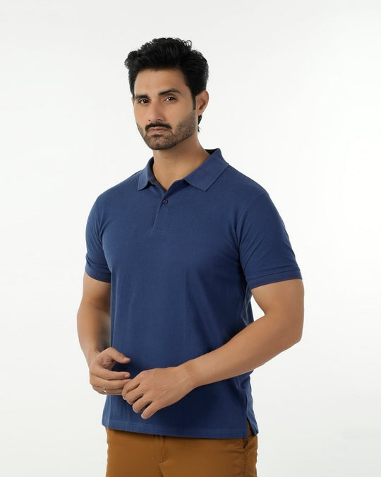 Eminent Men's Basic Polo T-Shirt - Navy Blue, Men's T-Shirts & Polos, Eminent, Chase Value