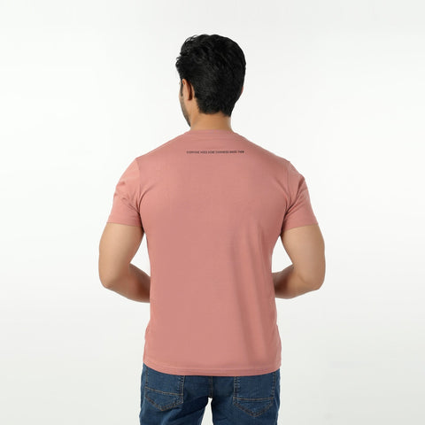 Eminent Men's Round Neck Half Sleeves Printed T-Shirt - Desert San, Men's T-Shirts & Polos, Eminent, Chase Value