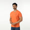 Eminent Men's Round Neck Half Sleeves Printed T-Shirt - Dark Orange, Men's T-Shirts & Polos, Eminent, Chase Value
