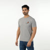 Eminent Men's Round Neck Half Sleeves Printed T-Shirt - Frost Grey, Men's T-Shirts & Polos, Eminent, Chase Value