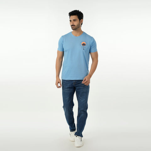 Eminent Men's Round Neck Half Sleeves Printed T-Shirt - Pacific Co, Men's T-Shirts & Polos, Eminent, Chase Value