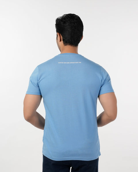 Eminent Men's Round Neck Half Sleeves Printed T-Shirt - Pacific, Men's T-Shirts & Polos, Eminent, Chase Value