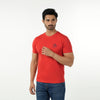 Eminent Men's Round Neck Half Sleeves Printed T-Shirt - Samba Red, Men's T-Shirts & Polos, Eminent, Chase Value