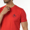 Eminent Men's Round Neck Half Sleeves Printed T-Shirt - Samba Red, Men's T-Shirts & Polos, Eminent, Chase Value