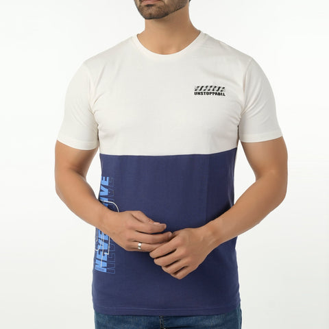 Eminent Men's Half Sleeves T-Shirt - White, Men's T-Shirts & Polos, Eminent, Chase Value