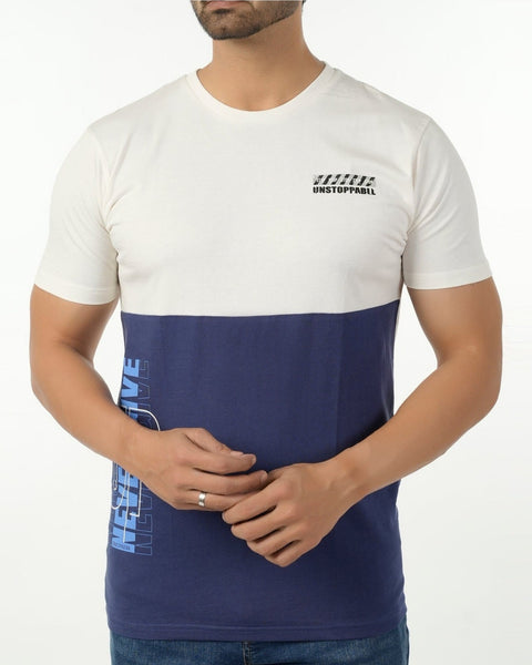 Eminent Men's Half Sleeves T-Shirt - White, Men's T-Shirts & Polos, Eminent, Chase Value