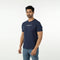 Eminent Men's Round Neck Half Sleeves Printed T-Shirt - Mid Blue, Men's T-Shirts & Polos, Eminent, Chase Value