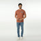 Eminent Men's Round Neck Half Sleeves Printed T-Shirt - Brown, Men's T-Shirts & Polos, Eminent, Chase Value