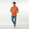 Eminent Men's Round Neck Half Sleeves Printed T-Shirt - Rust, Men's T-Shirts & Polos, Eminent, Chase Value
