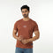 Eminent Men's Round Neck Half Sleeves Printed T-Shirt - Brown, Men's T-Shirts & Polos, Eminent, Chase Value