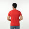 Eminent Men's Round Neck Half Sleeves Printed T-Shirt - Samba Red, Men's T-Shirts & Polos, Eminent, Chase Value