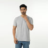 Eminent Men's Round Neck Half Sleeves Printed T-Shirt - Ash Grey, Men's T-Shirts & Polos, Eminent, Chase Value