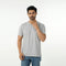 Eminent Men's Round Neck Half Sleeves Printed T-Shirt - Ash Grey, Men's T-Shirts & Polos, Eminent, Chase Value