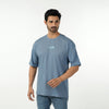 Eminent Men's Round Neck Half Sleeves T-Shirt  - Ash Blue, Men's T-Shirts & Polos, Eminent, Chase Value