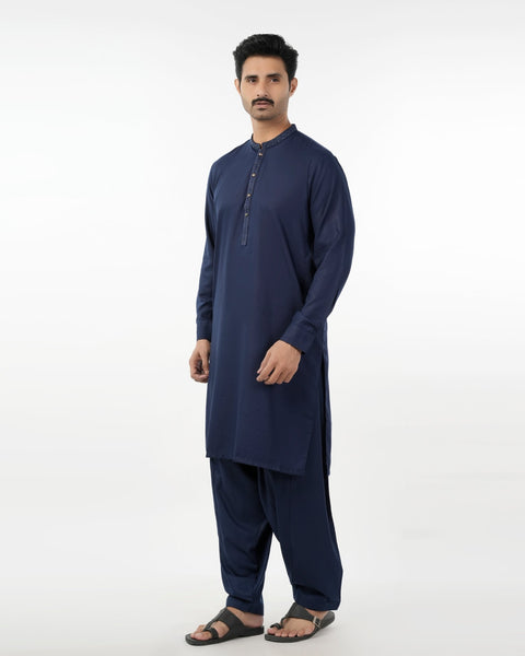 Eminent Men's Kurta Shalwar Suit - Navy Blue, Men's Shalwar Kameez, Eminent, Chase Value