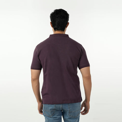 Eminent Men's Basic Polo T-Shirt - June Bug