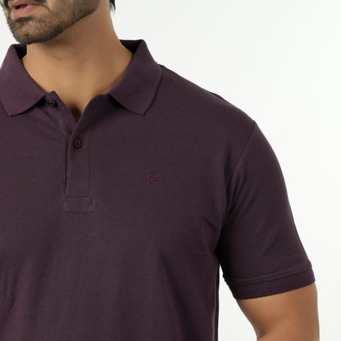 Eminent Men's Basic Polo T-Shirt - June Bug