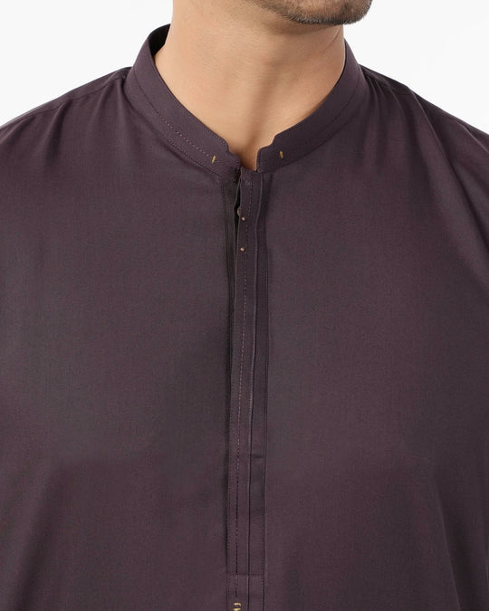 Eminent Men's Stitched Shalwar Suit - Burgundy, Men's Shalwar Kameez, Eminent, Chase Value
