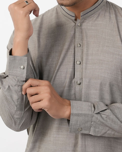 Eminent Men's Kurta Shalwar Suit - Olive Green, Men's Shalwar Kameez, Eminent, Chase Value