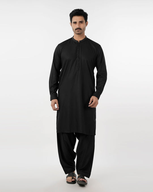 Eminent Men's Kurta Shalwar Suit - Black, Men's Shalwar Kameez, Eminent, Chase Value