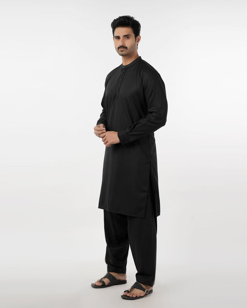 Eminent Men's Kurta Shalwar Suit - Black, Men's Shalwar Kameez, Eminent, Chase Value