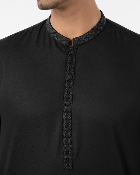 Eminent Men's Kurta Shalwar Suit - Black, Men's Shalwar Kameez, Eminent, Chase Value