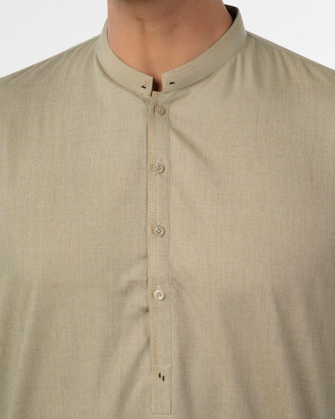 Eminent Men's Trim Fit Shalwar Suit - Fawn, Men's Shalwar Kameez, Eminent, Chase Value