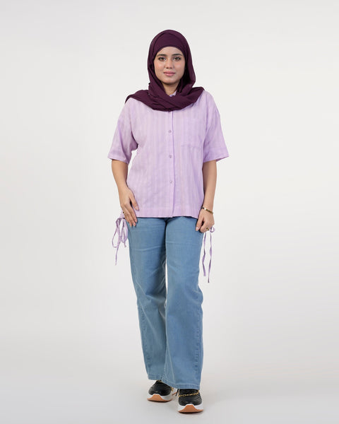 Eminent Women's Causal Shirt - Light Purple