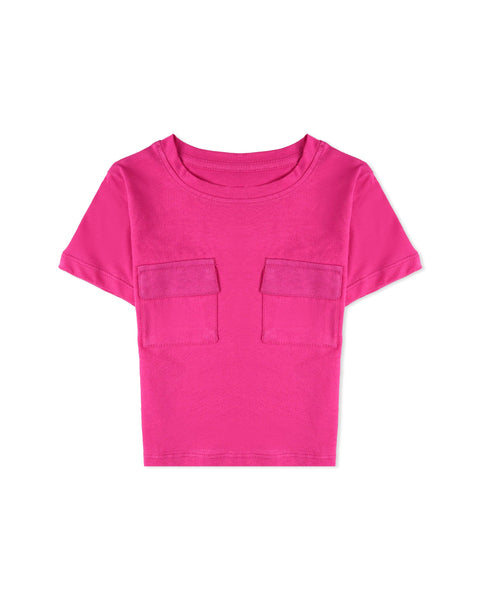 Eminent Girls Cord Set - Neon Pink