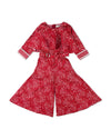Eminent Girls Jump Suit - Maroon