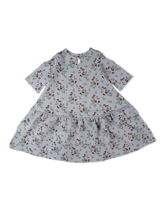 Eminent Girls Woven Frock - Light Blue, Girls Frocks, Eminent, Chase Value