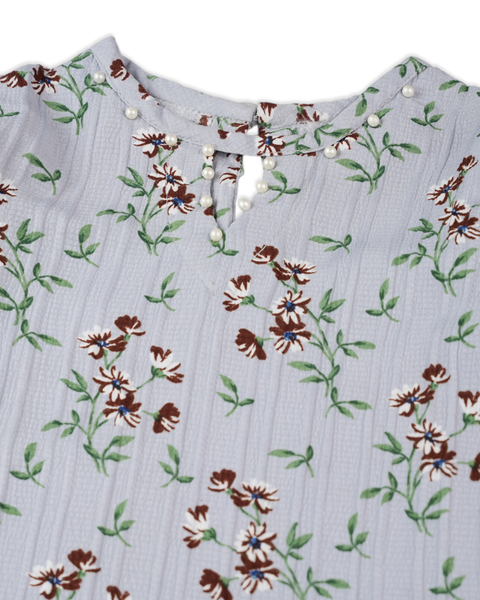 Eminent Girls Woven Frock - Light Blue, Girls Frocks, Eminent, Chase Value