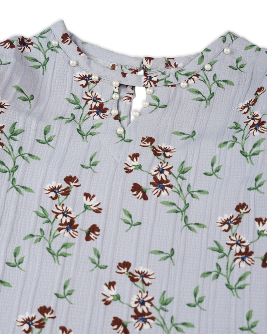 Eminent Girls Woven Frock - Light Blue, Girls Frocks, Eminent, Chase Value