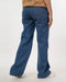 Eminent Women's Wider Leg Denim Pant - Mid Blue