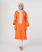 Eminent Women's Embroidered Kurti - Orange