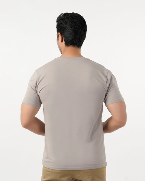 Eminent Men's Round Neck Half Sleeves Printed T Shirt