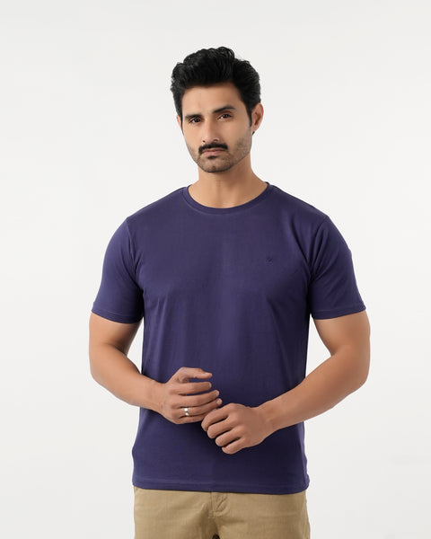 Eminent Men's Round Neck Half Sleeves T-Shirt