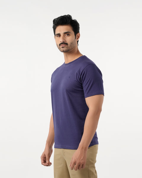 Eminent Men's Round Neck Half Sleeves T-Shirt