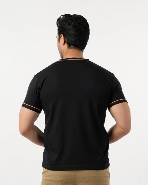 Eminent Men's Printed Half Sleeves T-Shirt