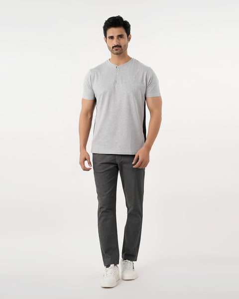 Eminent Men's Round Neck Half Sleeves Printed T-Shirt