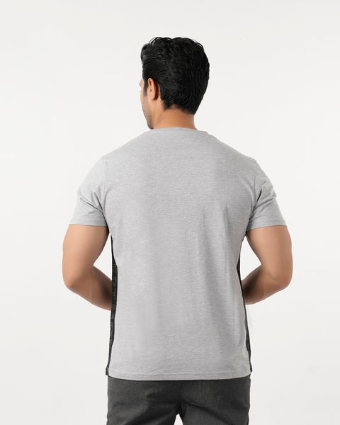 Eminent Men's Round Neck Half Sleeves Printed T-Shirt