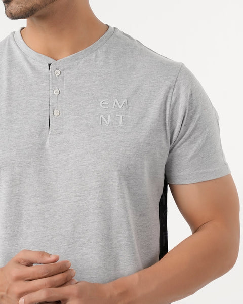 Eminent Men's Round Neck Half Sleeves Printed T-Shirt