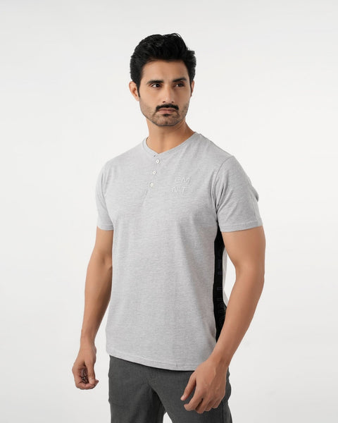 Eminent Men's Round Neck Half Sleeves Printed T-Shirt