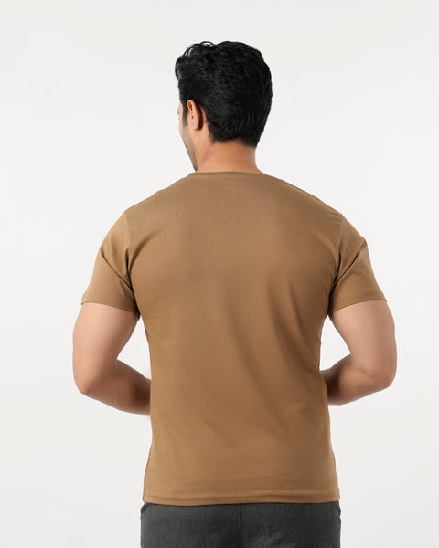 Eminent Men's Round Neck Half Sleeves T-Shirt