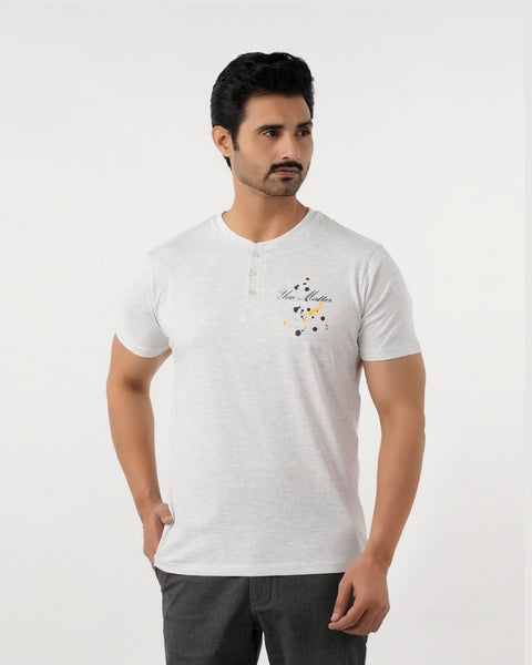 Eminent Men's Round Neck Half Sleeves Printed T-Shirt