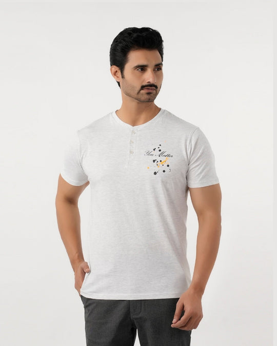 Eminent Men's Round Neck Half Sleeves Printed T-Shirt