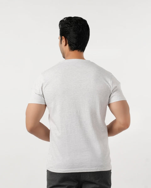 Eminent Men's Round Neck Half Sleeves Printed T-Shirt